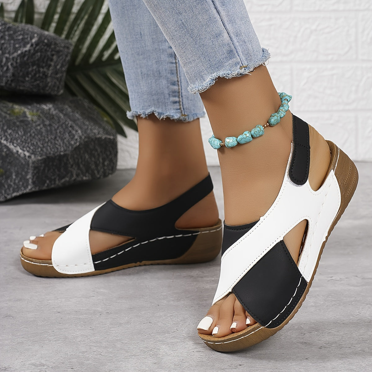 OLIVIA - SANDALIAS DE CUERO VEGANO
