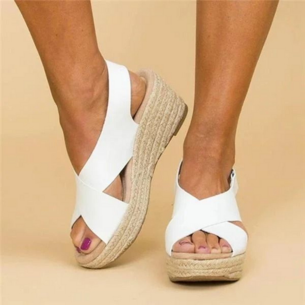 CORINA - SANDALIAS DE CUERO DE ALTA CALIDAD