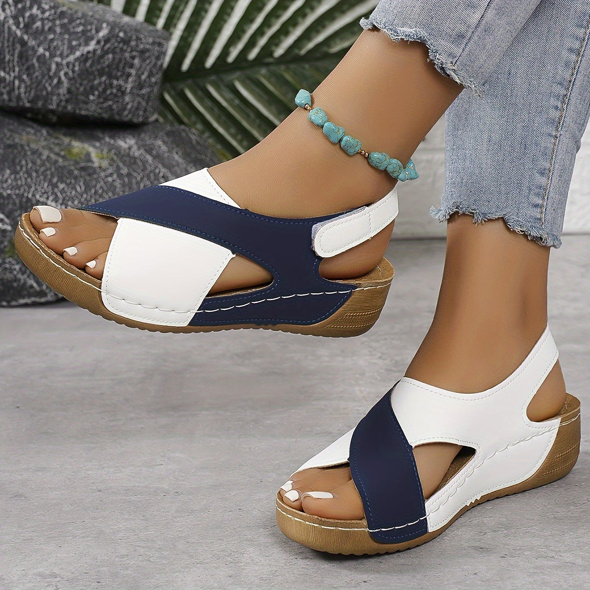 OLIVIA - SANDALIAS DE CUERO VEGANO