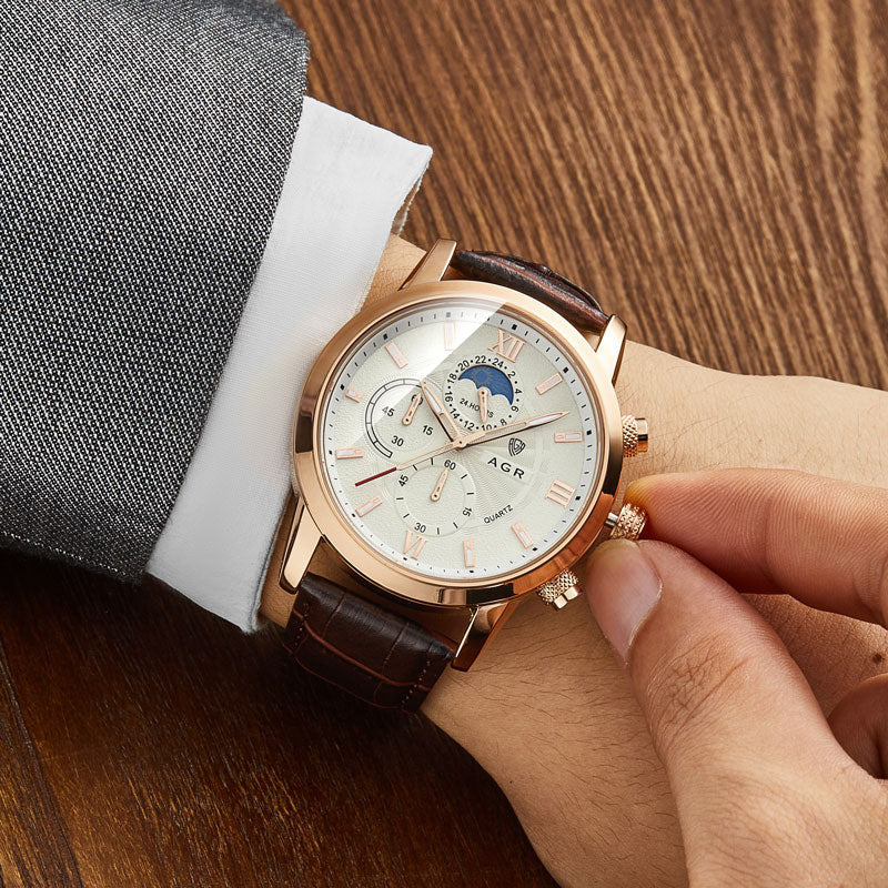 RELOJ DE CUARZO DE LUJO