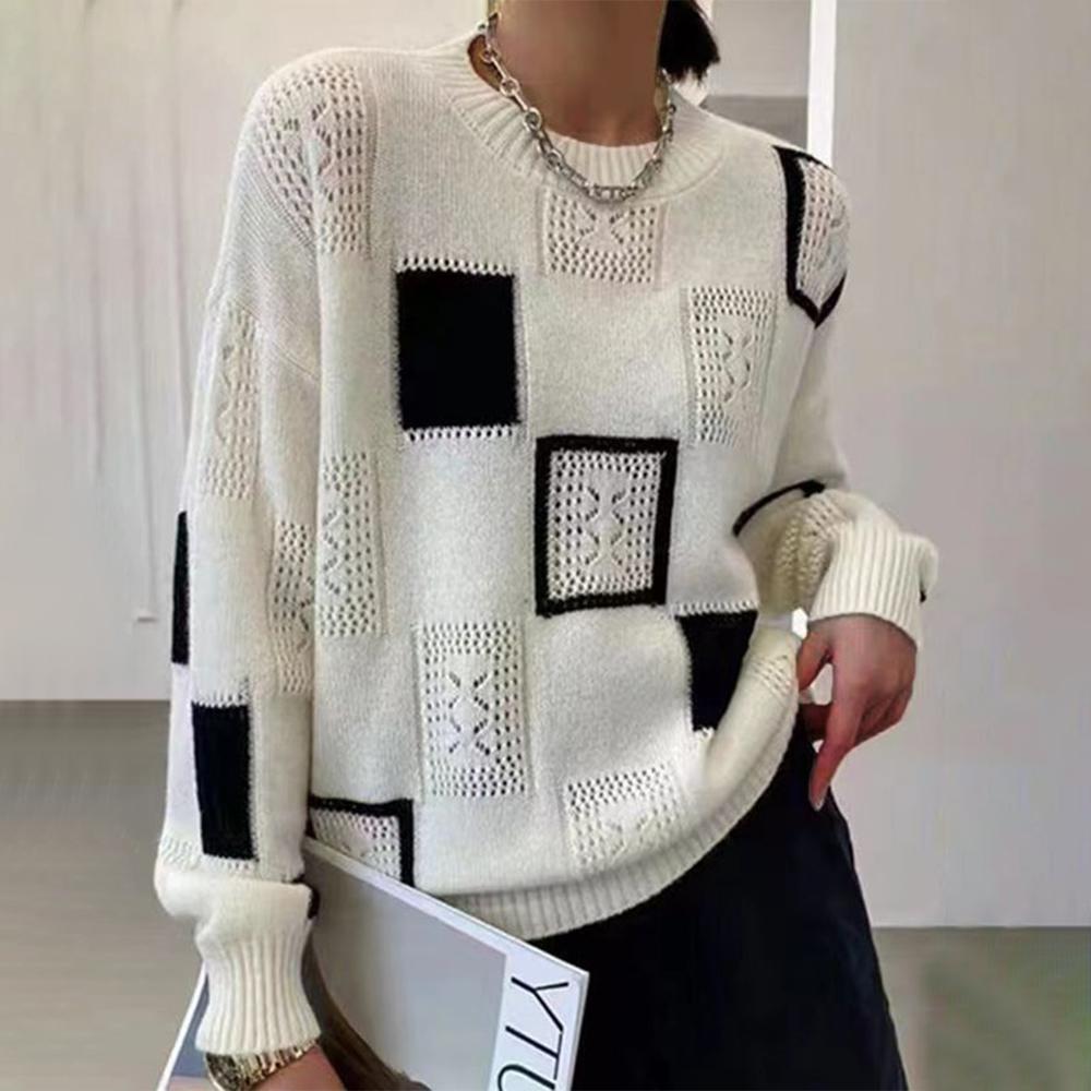 ALANA - ELEGANTE JERSEY DE CUADROS