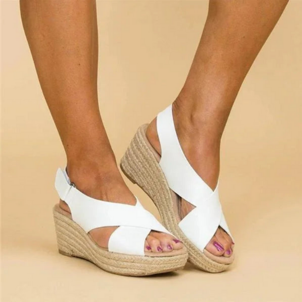 CORINA - SANDALIAS DE CUERO DE ALTA CALIDAD