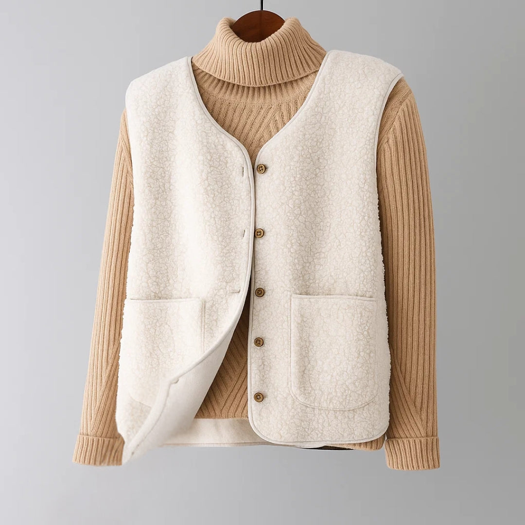 ANA - CHAQUETA DE PUNTO CLÁSICA
