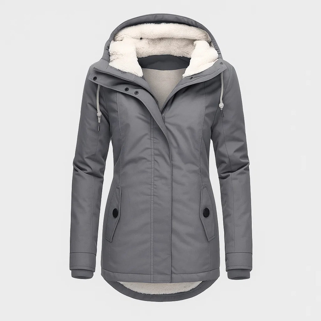 CLAUDIA - ELEGANTE CHAQUETA IMPERMEABLE