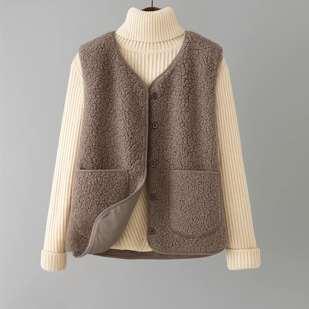 ANA - CHAQUETA DE PUNTO CLÁSICA