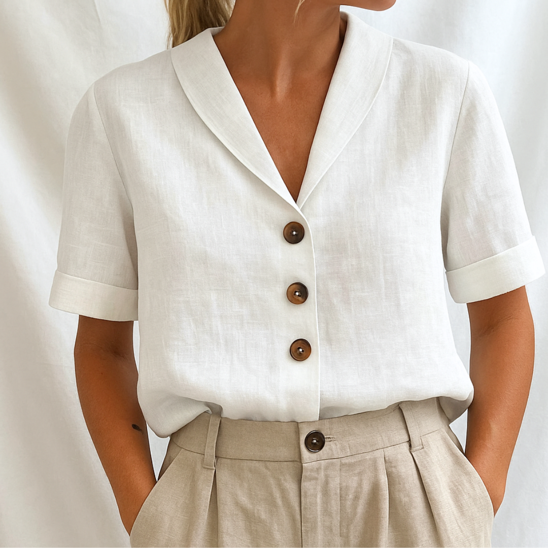 MARIA - ELEGANTE BLUSA SENCILLA