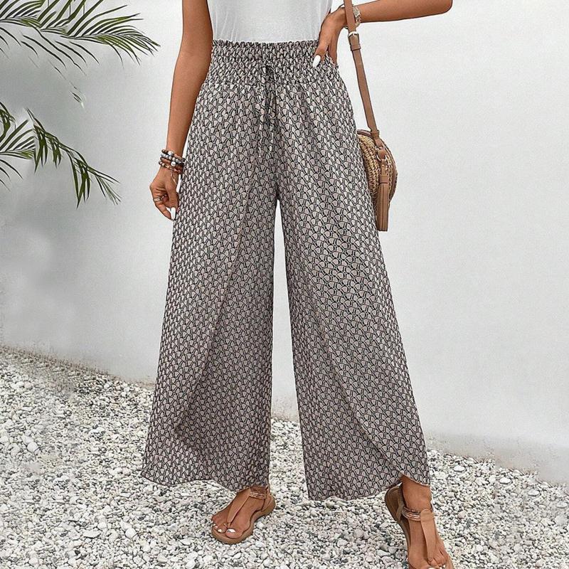 PANTALONES INFORMALES DE PIERNA ANCHA
