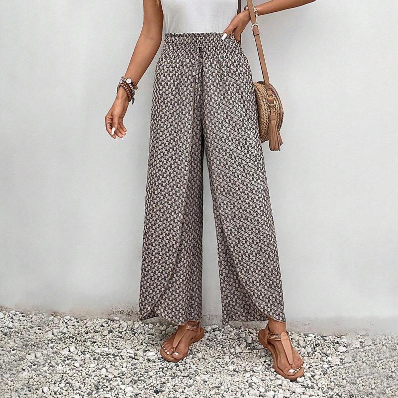 PANTALONES INFORMALES DE PIERNA ANCHA
