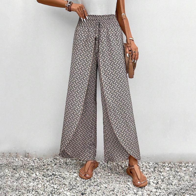 PANTALONES INFORMALES DE PIERNA ANCHA