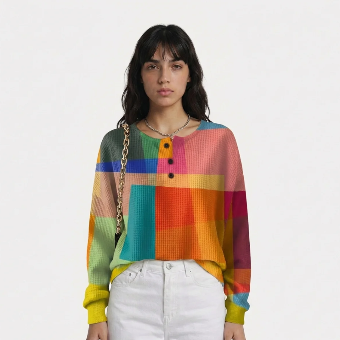 SUDADERA VINTAGE COLORIDA