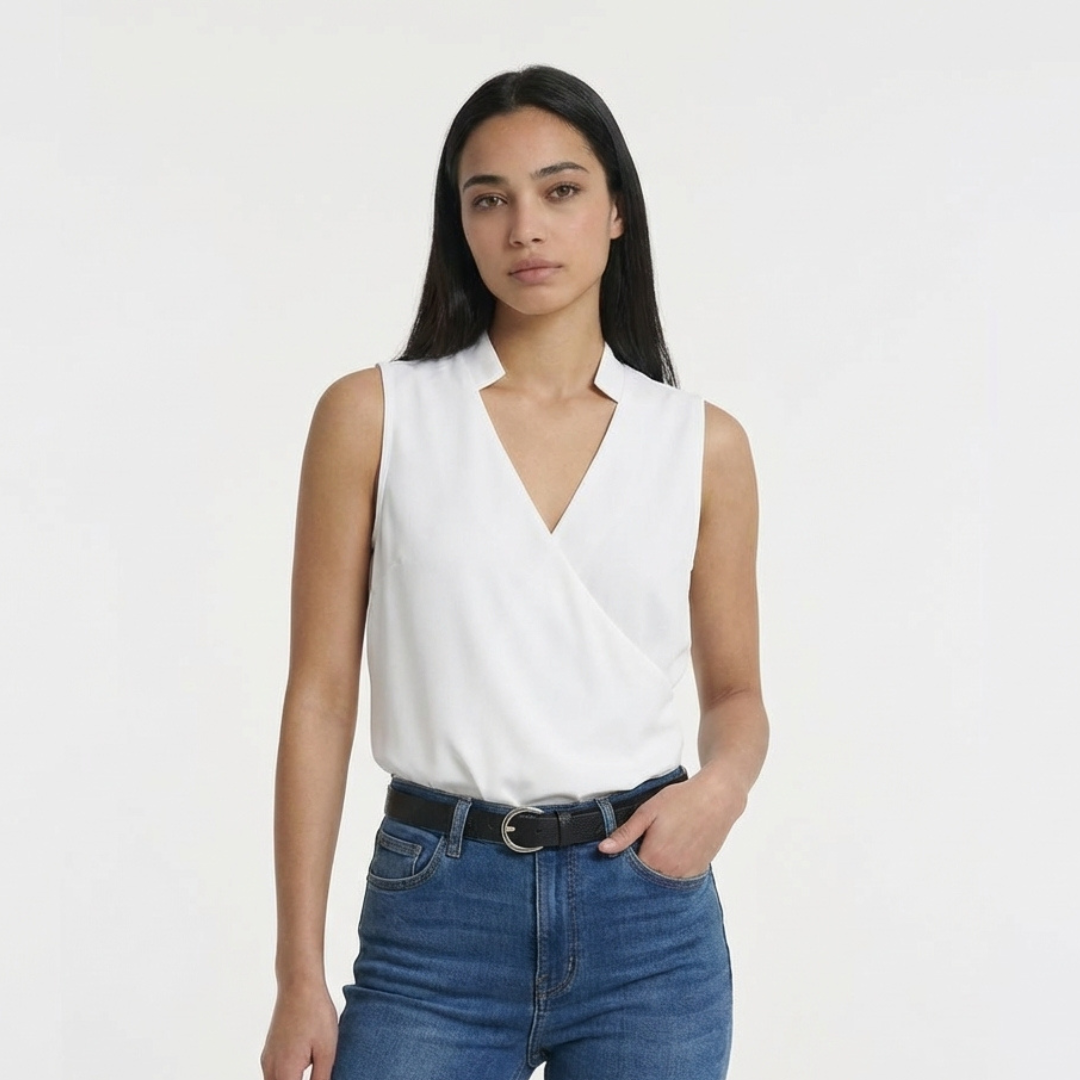 ELENA - BLUSA SIN MANGAS