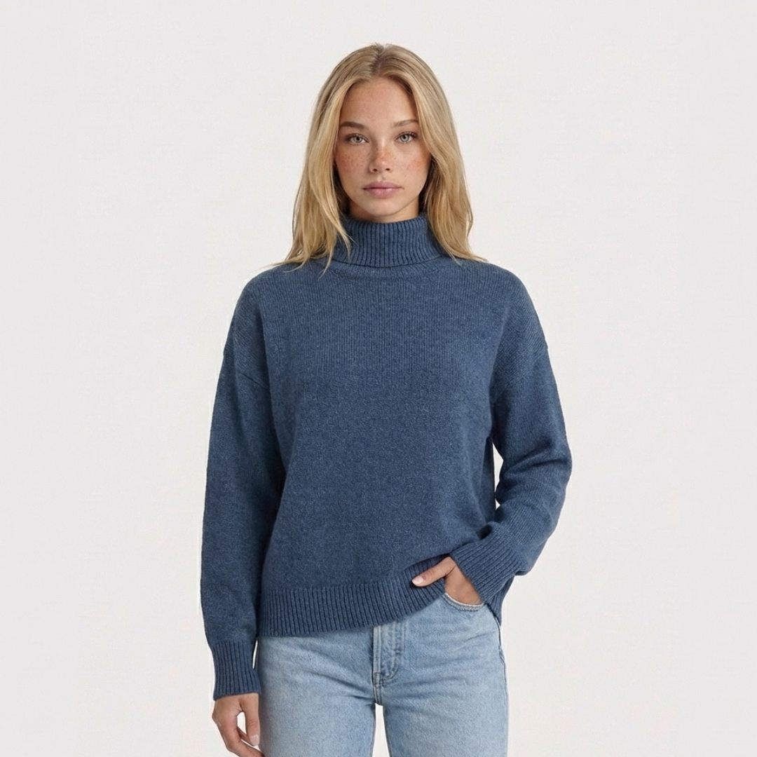 EVA - JERSEY DE CUELLO ALTO INFORMAL