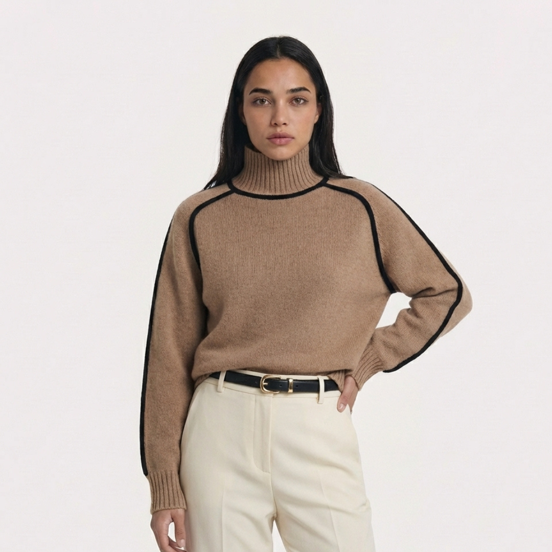 MARÍA - JERSEY DE CUELLO ALTO ESSENTIAL