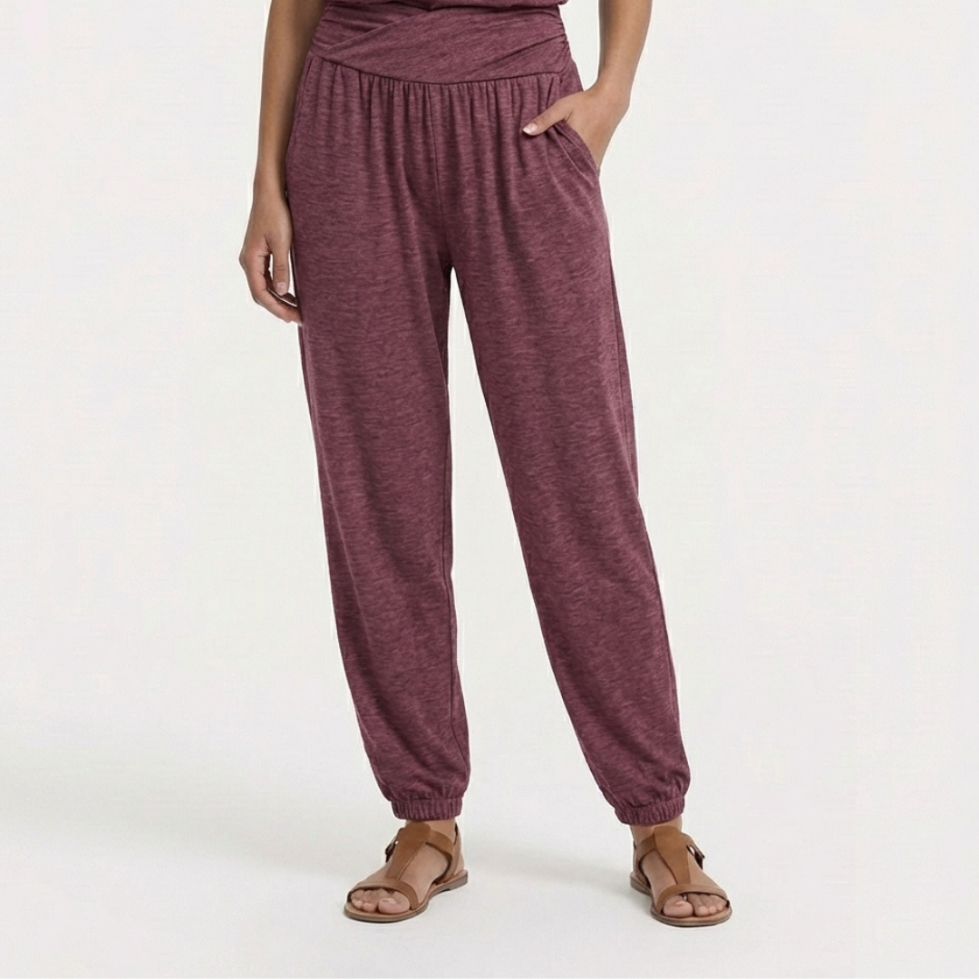 PANTALONES INFORMALES DE COLOR LISO