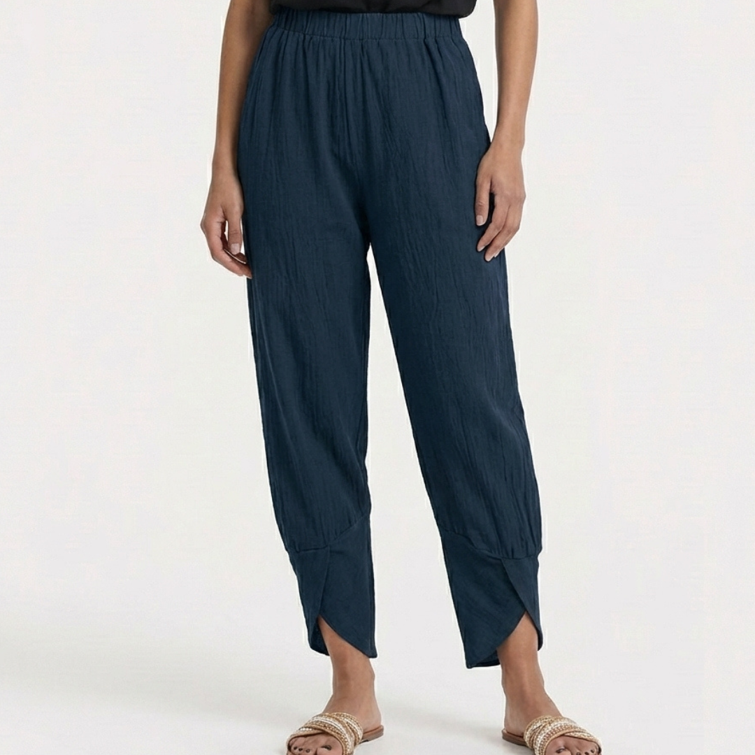 PANTALONES INFORMALES DE COLOR LISO
