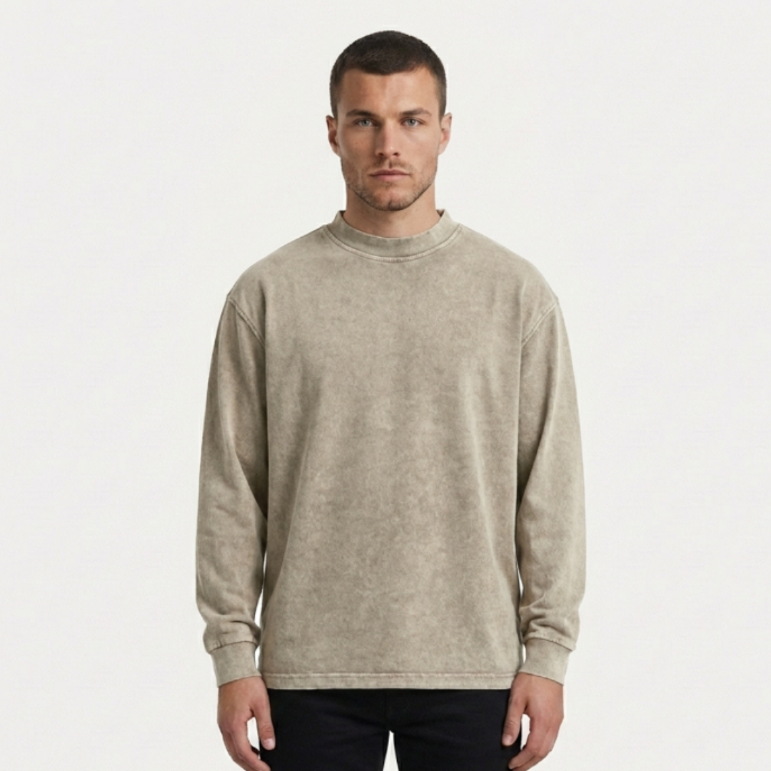 CAMISA DE MANGA LARGA ELEGANTE WILFRED