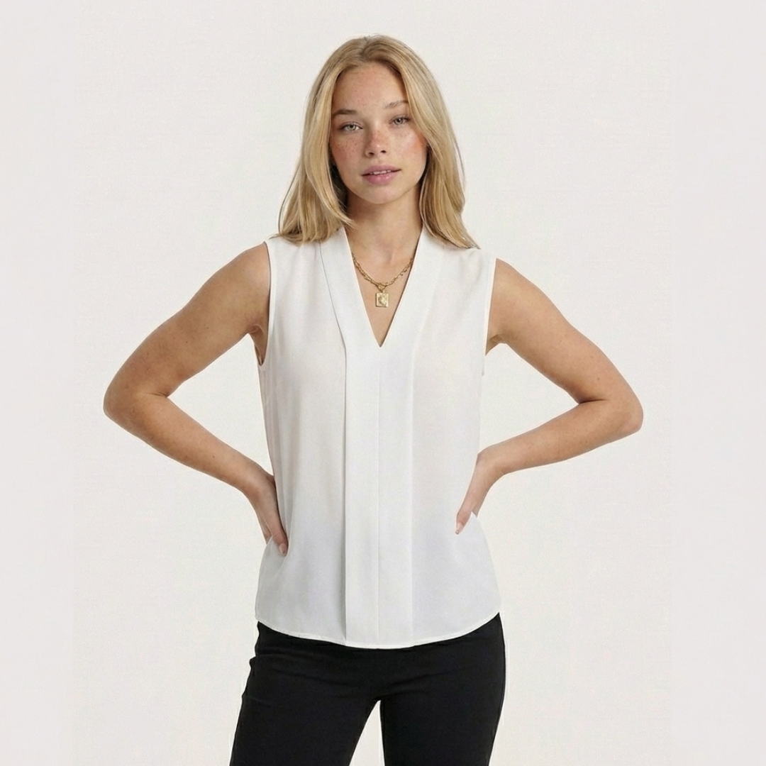 ANA - BLUSA SIN MANGAS