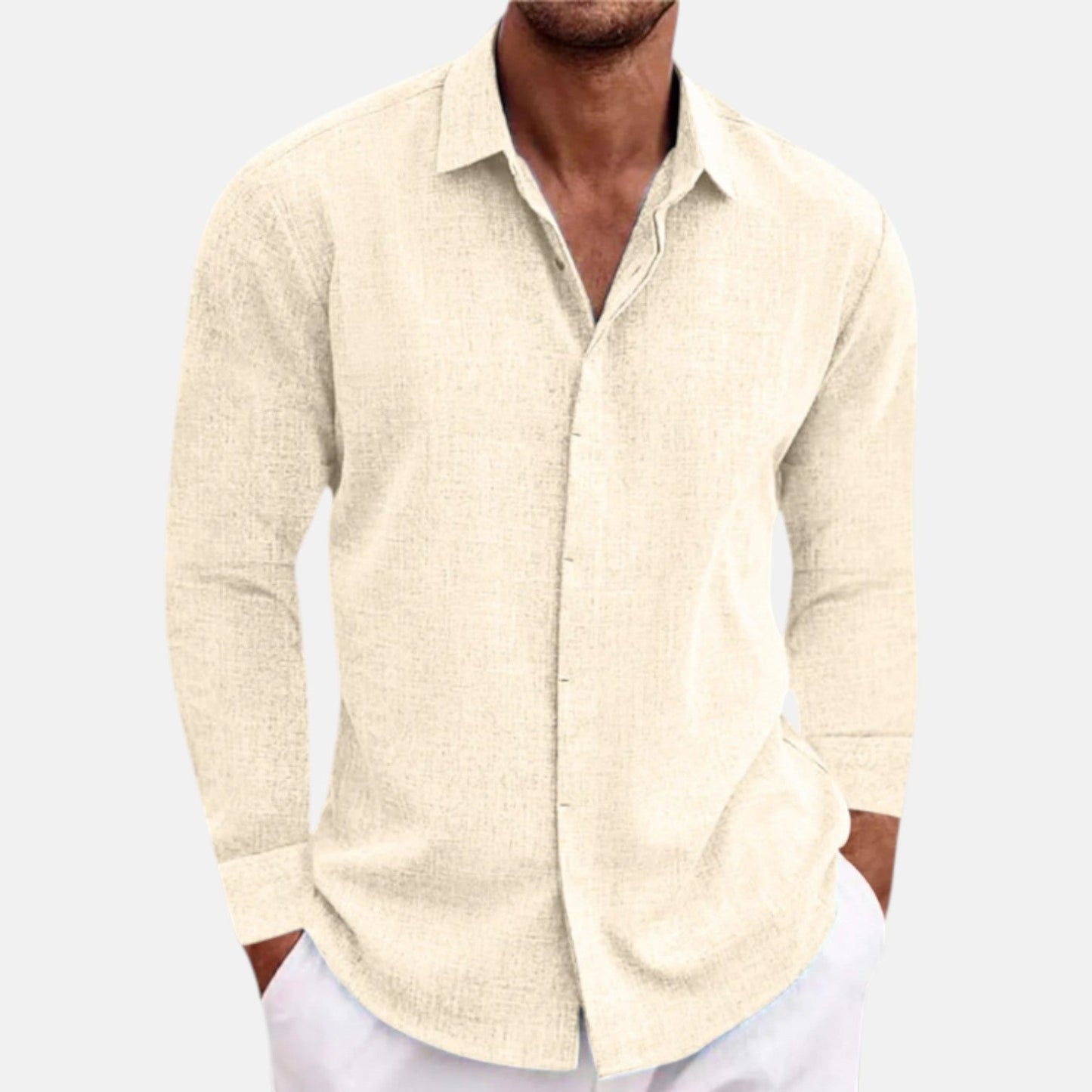 CAMISA CLÁSICA DE LINO GIANCARLO