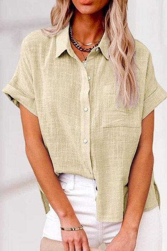 EVA - CÓMODA BLUSA DE LINO