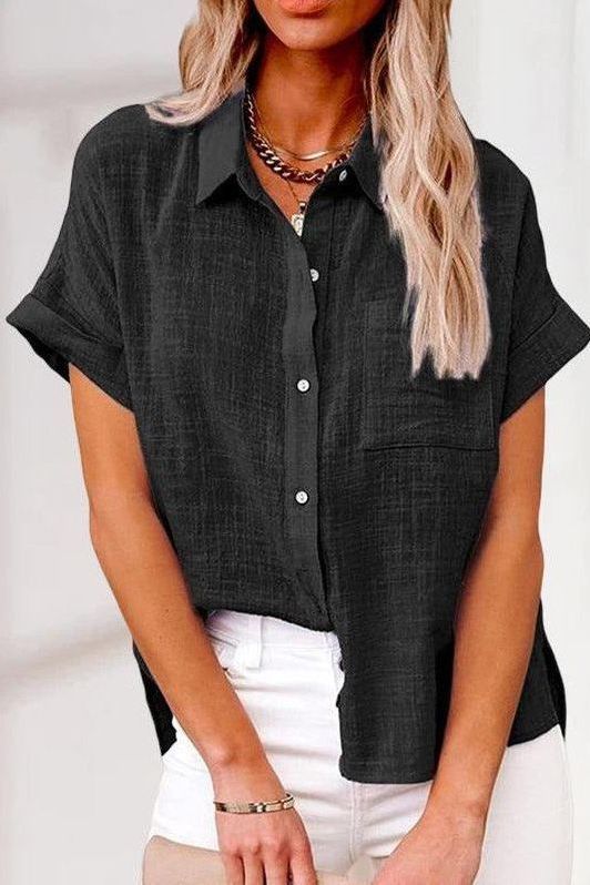 EVA - CÓMODA BLUSA DE LINO