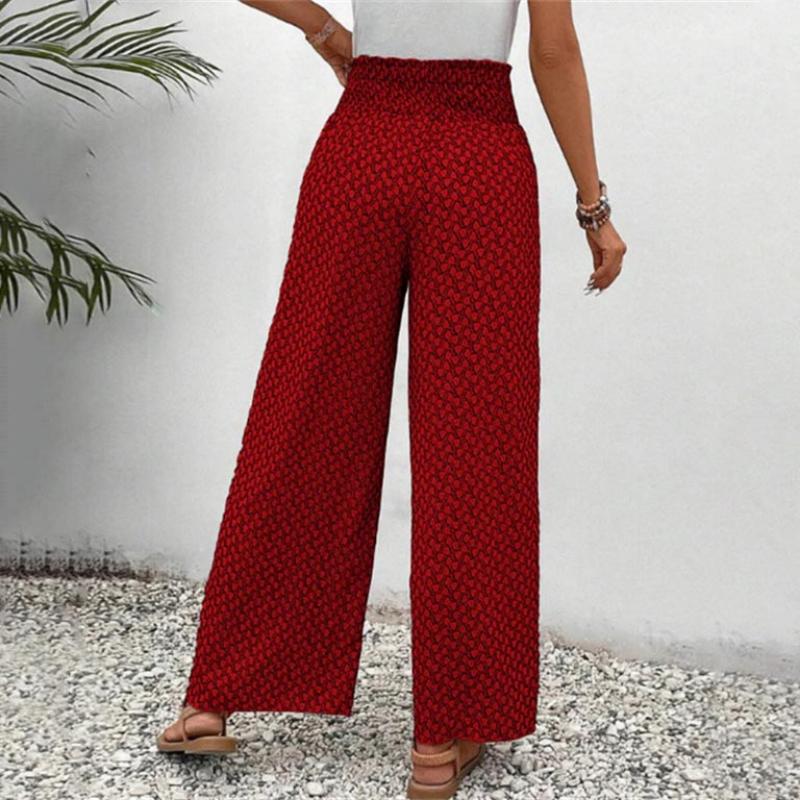 PANTALONES INFORMALES DE PIERNA ANCHA