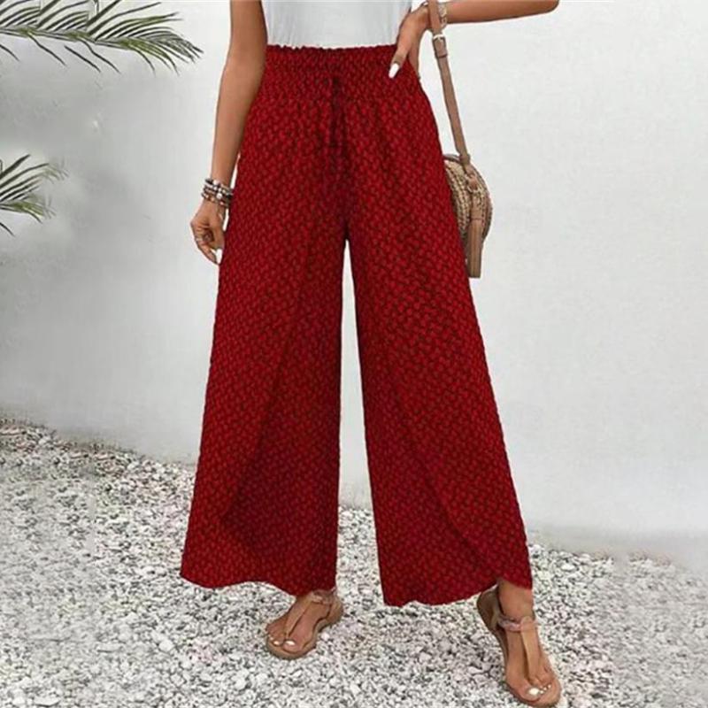 PANTALONES INFORMALES DE PIERNA ANCHA