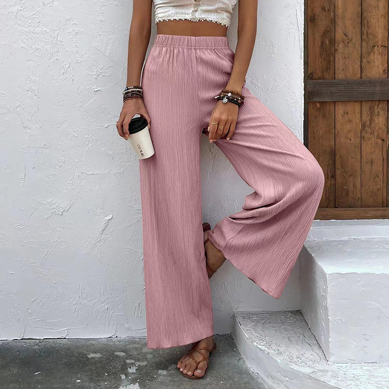 PANTALONES INFORMALES DE PIERNA ANCHA