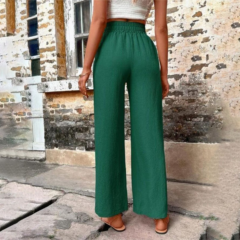 PANTALONES INFORMALES DE COLOR LISO