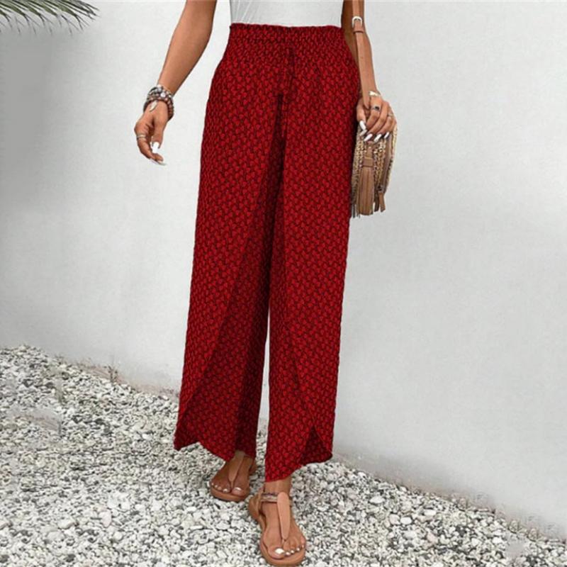 PANTALONES INFORMALES DE PIERNA ANCHA