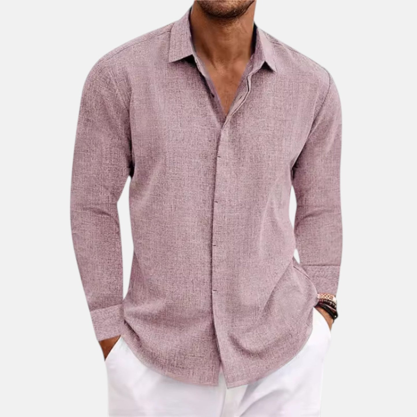 CAMISA CLÁSICA DE LINO GIANCARLO