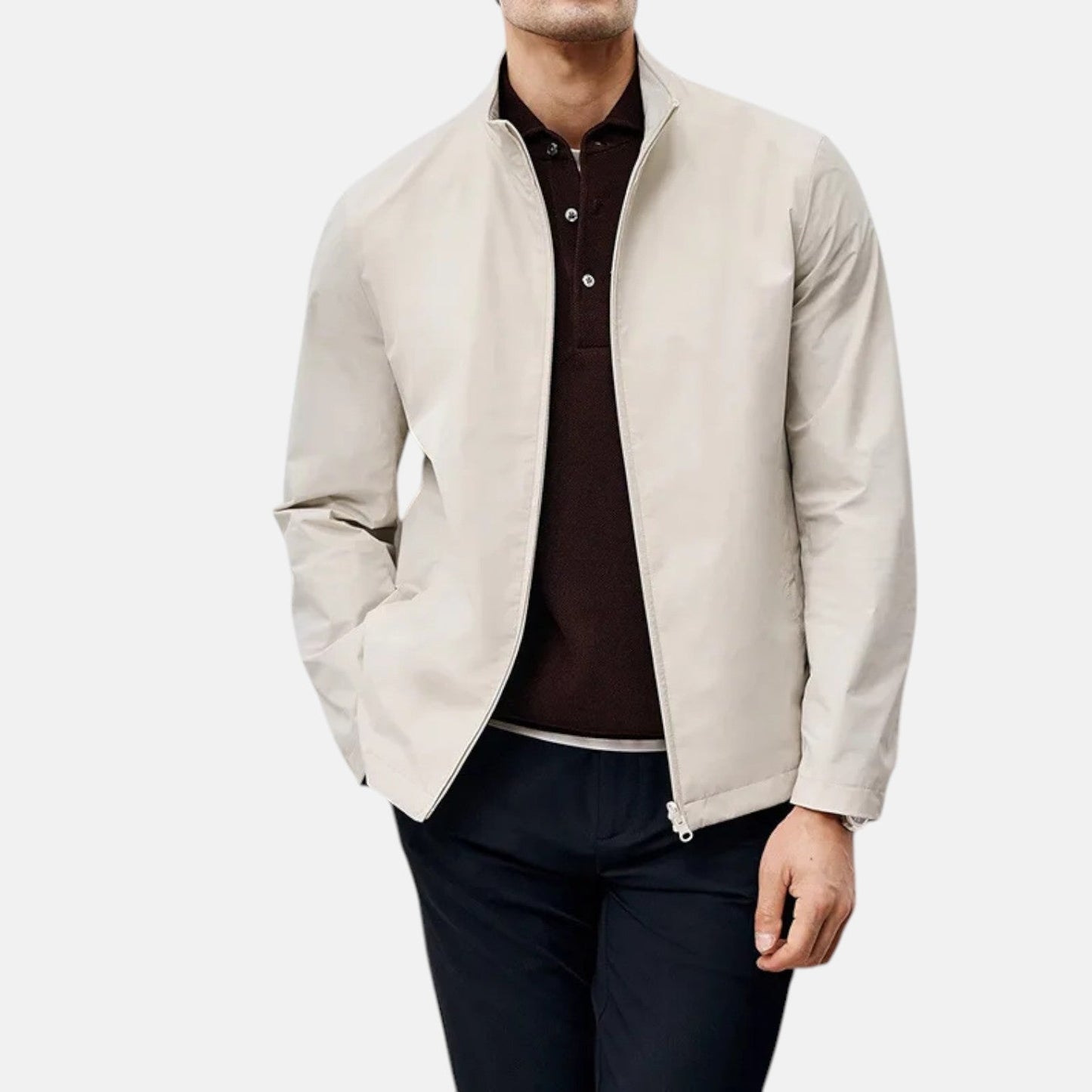 MARCO - CHAQUETA INFORMAL DE CUELLO ALTO