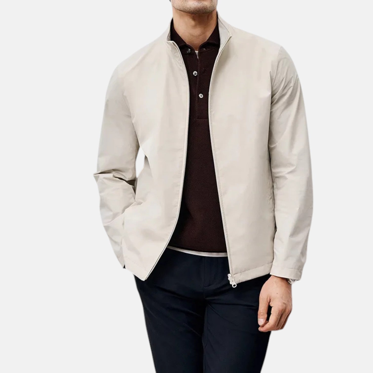 MARCO - CHAQUETA INFORMAL DE CUELLO ALTO