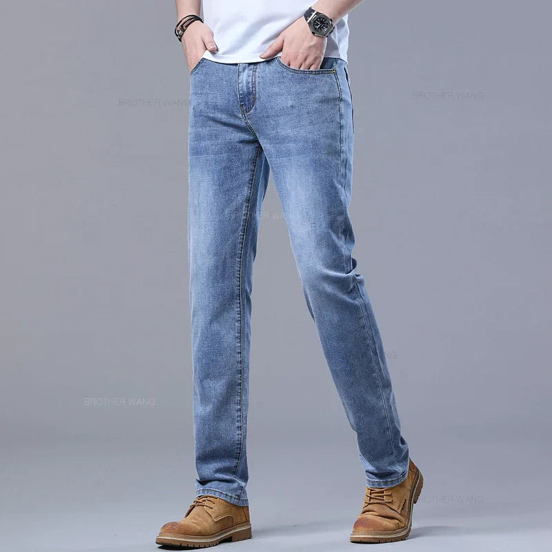 LOGAN - VAQUEROS ELASTICOS DENIM