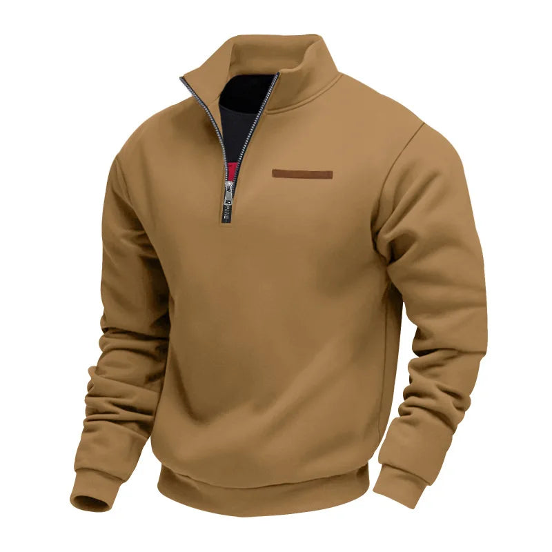 SUÉTER DE MEDIA CREMALLERA