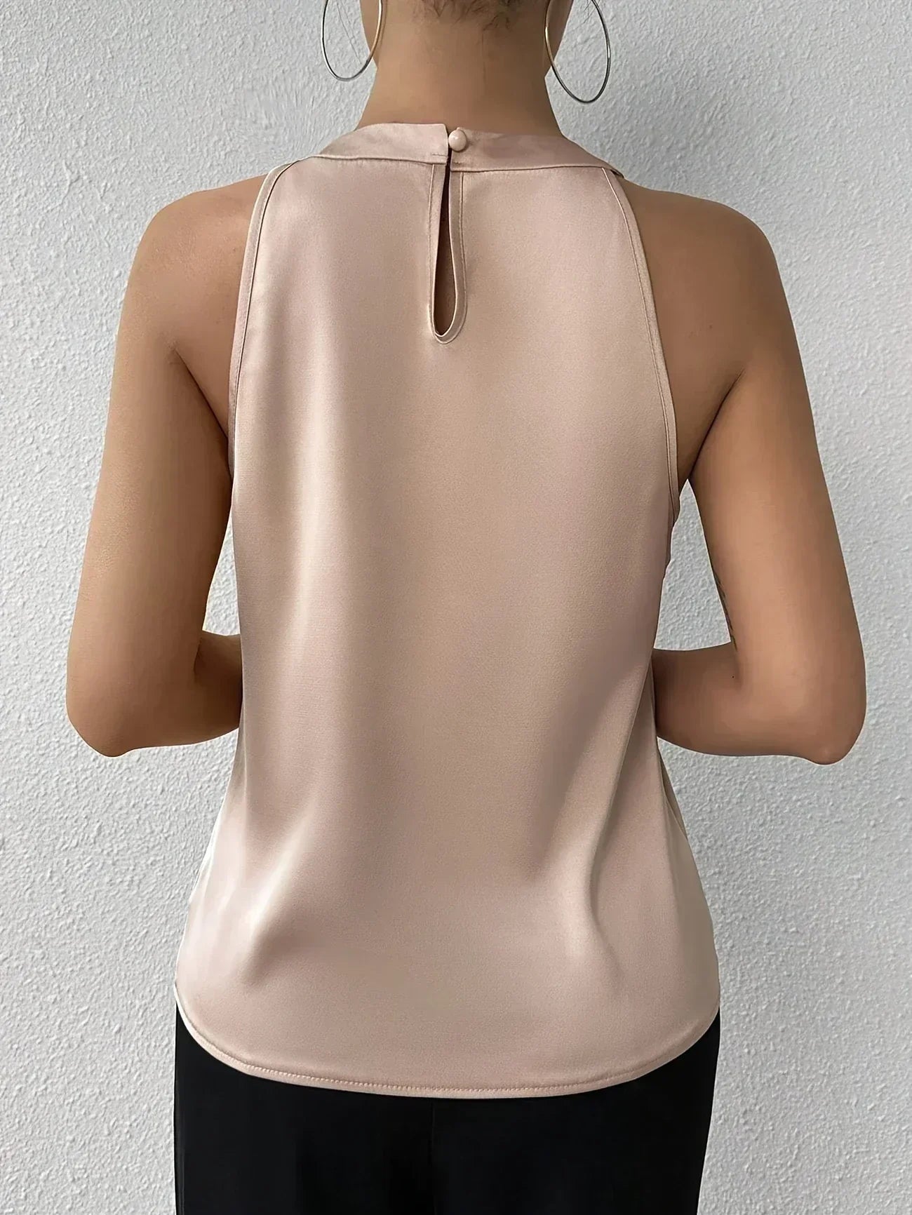MIRANDA - ELEGANTE BLUSA DE SATÉN