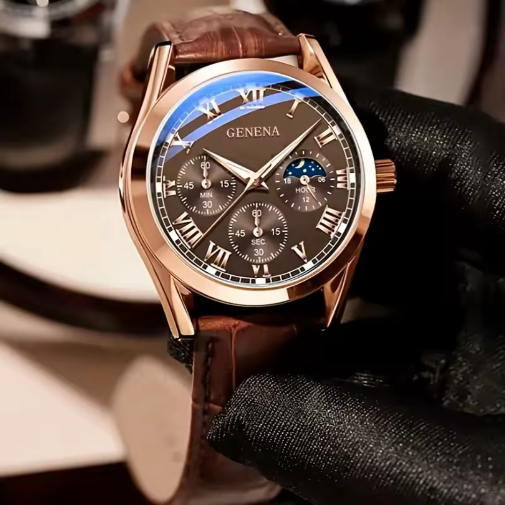 RELOJ DE PULSERA CON NÚMEROS ROMANOS