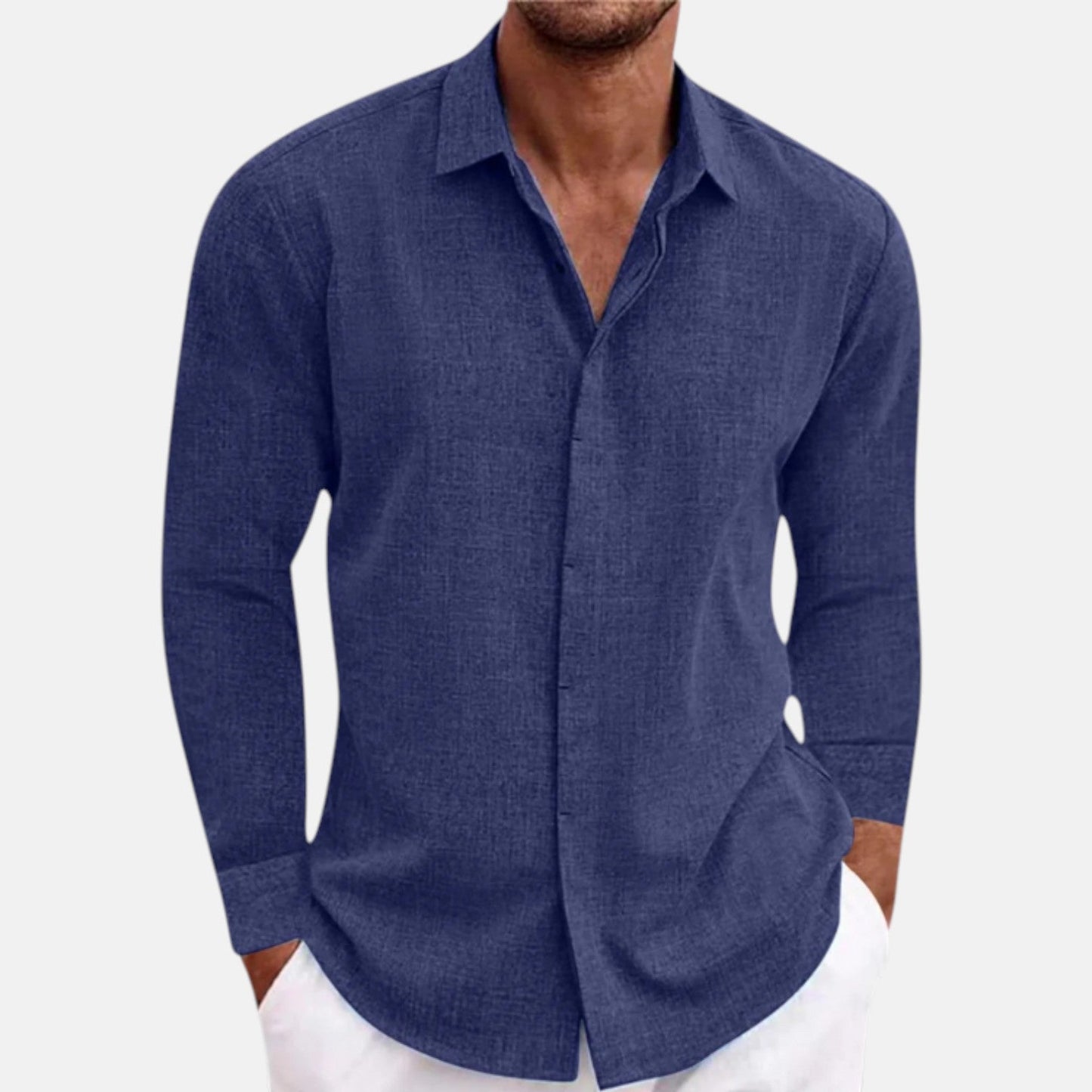 CAMISA CLÁSICA DE LINO GIANCARLO