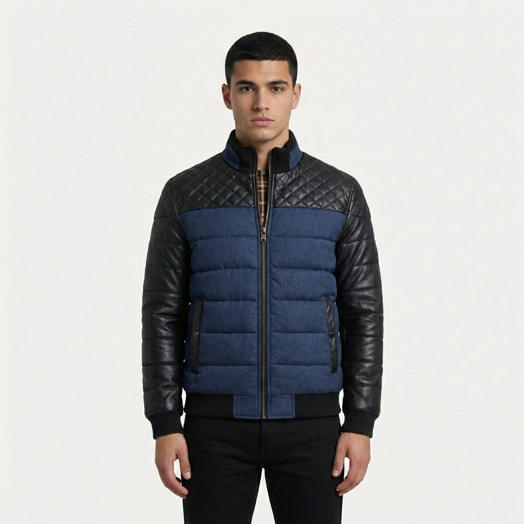 CHAQUETA ACOLCHADA DE LUJO HOMBRE